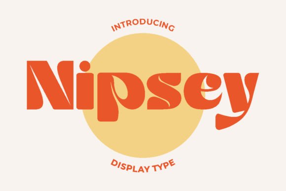 Boost Campaign Impact with the Nipsey Display Typeface