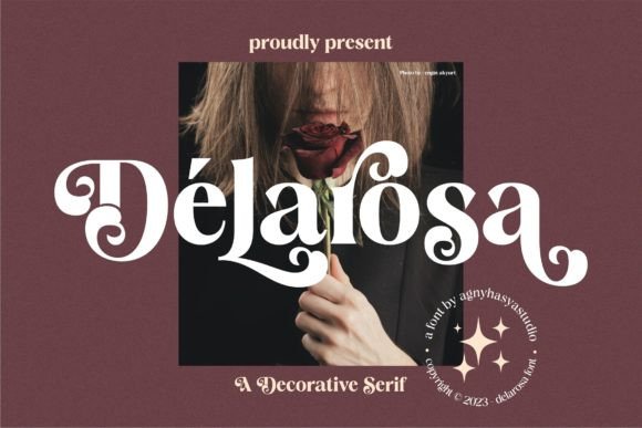Delarosa: A Premium Display Font for Modern Campaigns