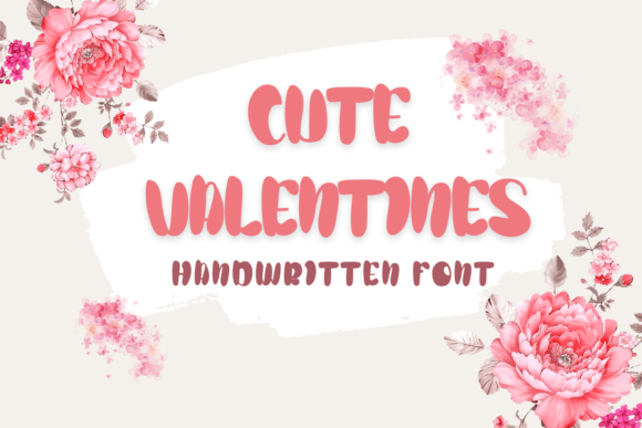 Discovering Cute Valentines: A Handwritten Font for Warm Editorial Design