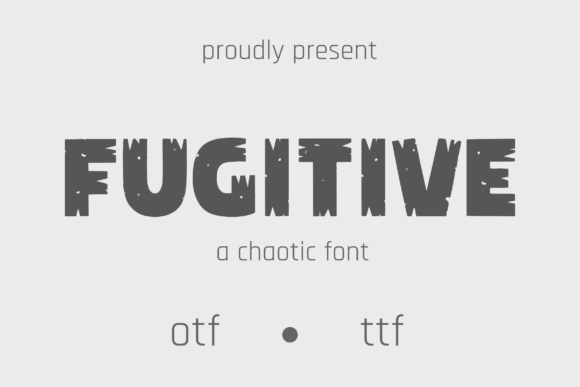 Fugitive: A Grunge Typeface for Bold Web Design