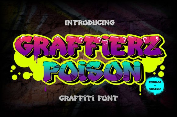 Graffierz Poison Font for Bold Web Design