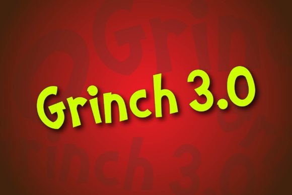Grinch 3.0: The Whimsical Typeface for Memorable Brand Identity