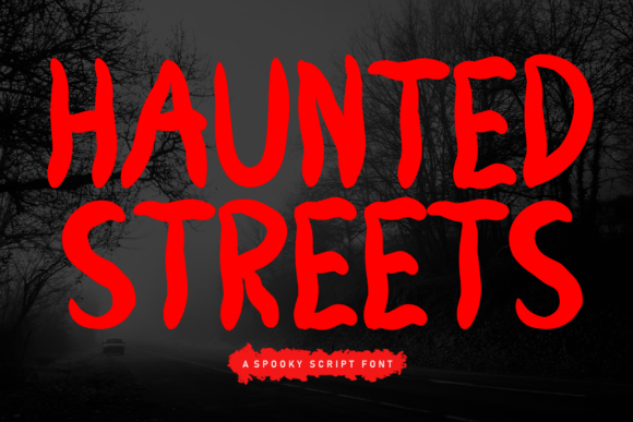 Haunted Streets: The Perfect Display Font for Small Business Branding