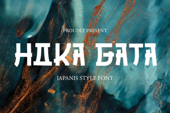 Hoka Gata: A Premium Display Font for Editorial Design