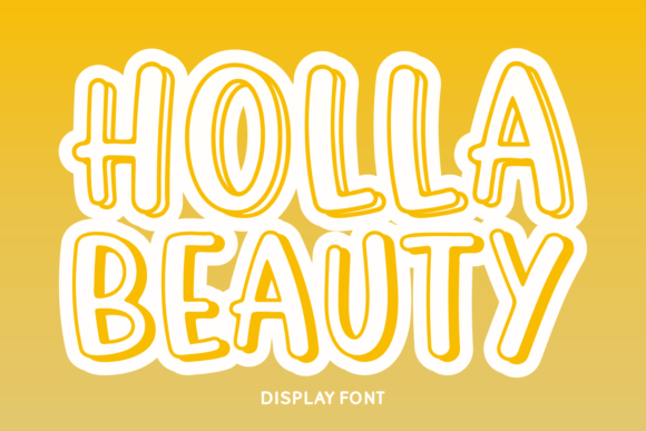 Holla Beauty: The Display Typeface That Elevates Small Business Branding