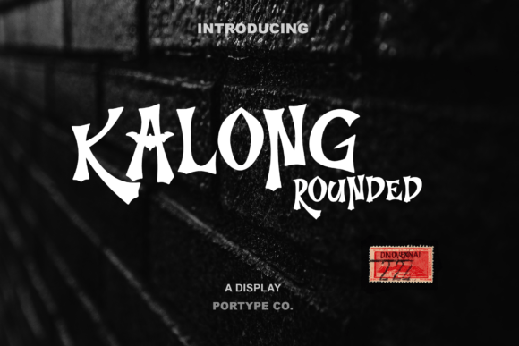 Kalong Rounded: The Eerie Display Typeface for Scroll-Stopping Campaigns