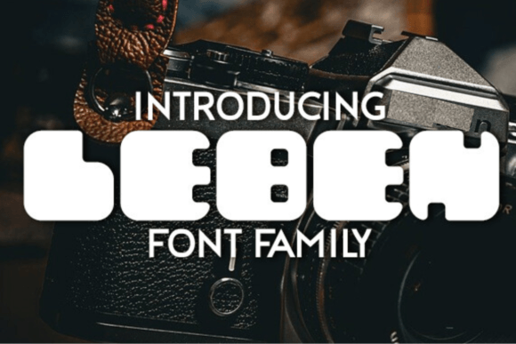 Leben: A Groovy Typeface for Modern Editorial Design