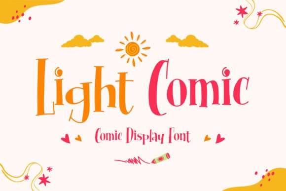 Light Comic: The Display Typeface That Makes Campaigns Pop