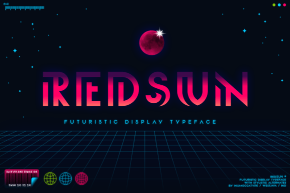 Redsun: The Futuristic Font That Powers High-Impact Campaigns