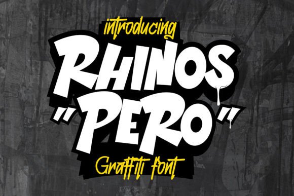 Rhinos Pero: A Designer's Verdict on This Bold Display Typeface