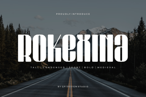 Rokexina: The Bold Display Typeface for Handmade Branding