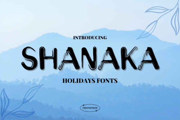 Shanaka: The Modern Display Typeface for Scroll-Stopping Campaigns