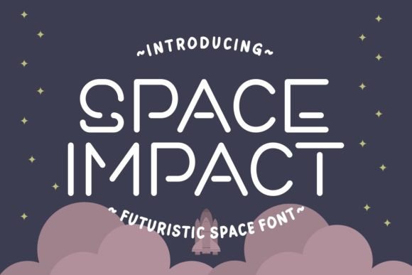 Space Impact: The Futuristic Typeface for Modern Branding
