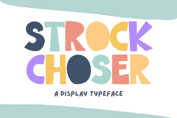 Strock Choser: The Display Typeface That Elevates Campaign Visuals