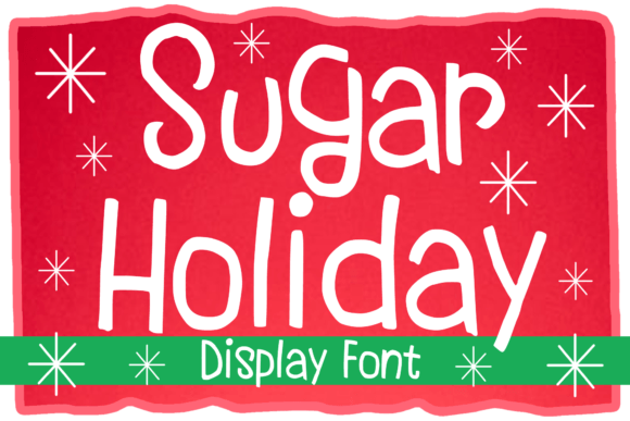 Sugar Holiday: The Playful Display Typeface for Modern Web Design