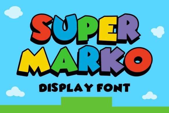 Super Marko: The Bold Display Typeface for Friendly Editorial Design
