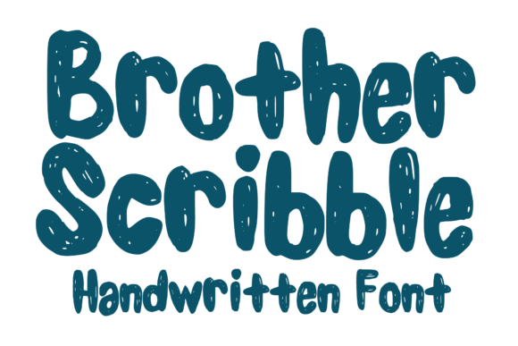 Upgrade Your Brand Identity with the Brother Scribble Typeface